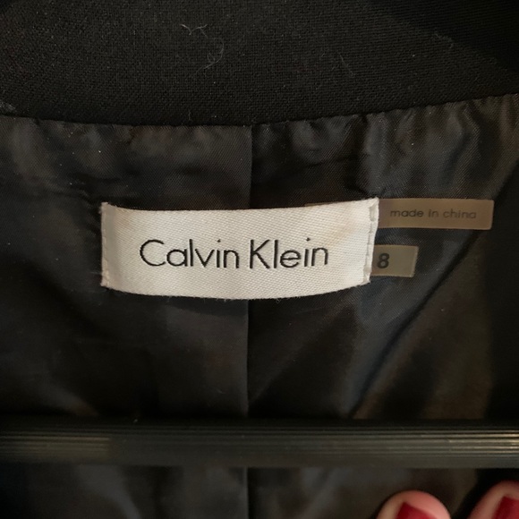 Calvin Klein black Midi Dress - Picture 3 of 3